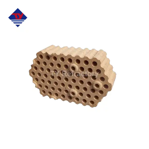 65 Holes Low Creep Fireclay Checker Bricks